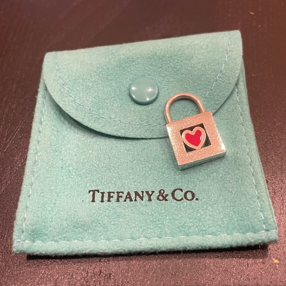 Tiffany & Co. Sterling Silver Heart Tag Charm - Picture 1 of 2